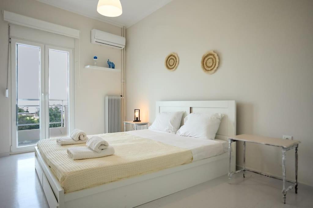 치오스 Panoramic White Blue 아파트 외부 사진